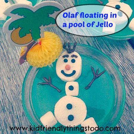 Floating Olaf by Kid Friendly Things To Do