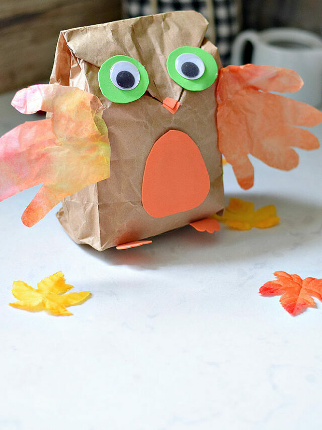 Paper Bag Owl Craft – Story