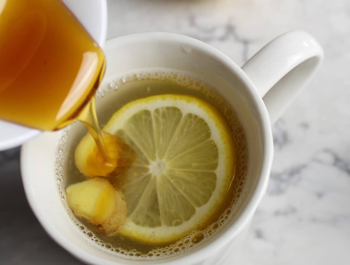 lemon ginger tea 