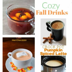 cozy fall drinks