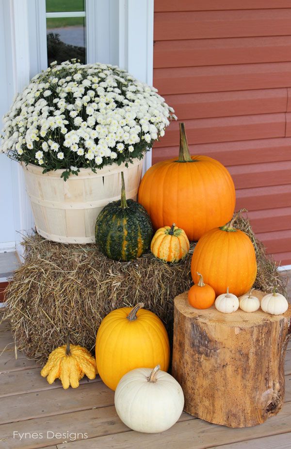 Glorious Fall, Great ideas for beautiful fall porches!