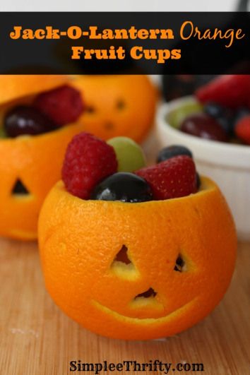 Healthy Fall, and Halloween Fruit Party Treats - Kid Friendly Things To ...