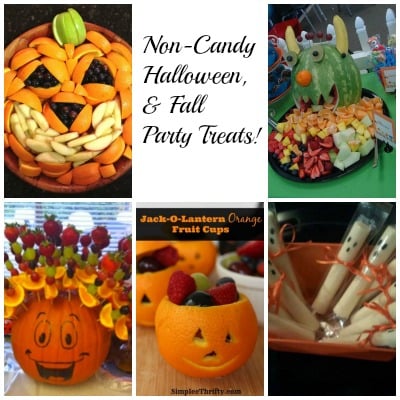 I have to say...I don't think the kids would be disappointed if you walked into a Fall or Halloween class party with one of these healthy, non-candy treats!
