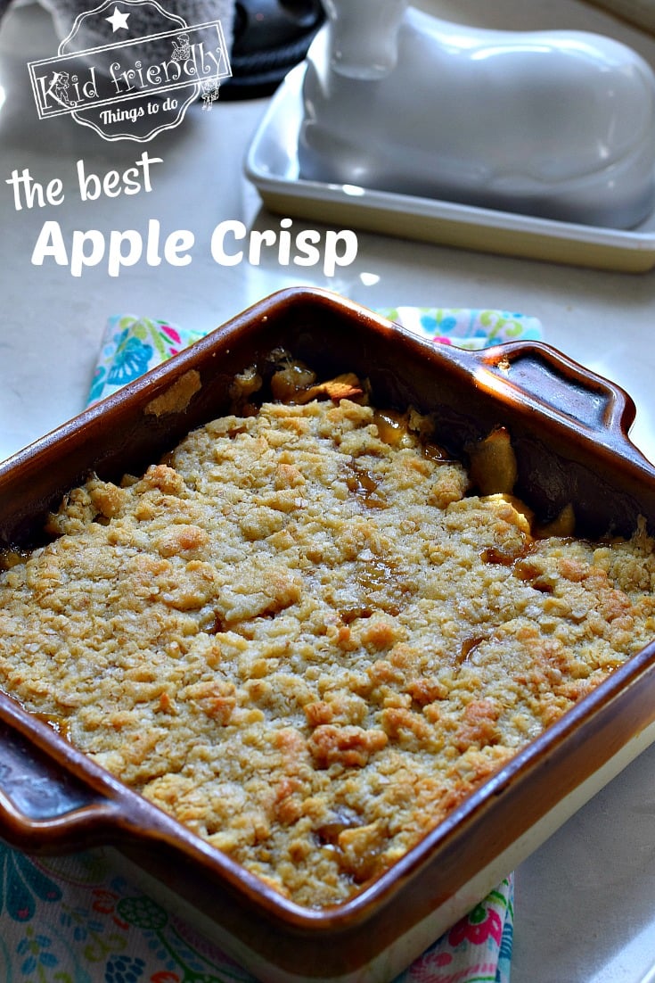 easy apple crisp recipe