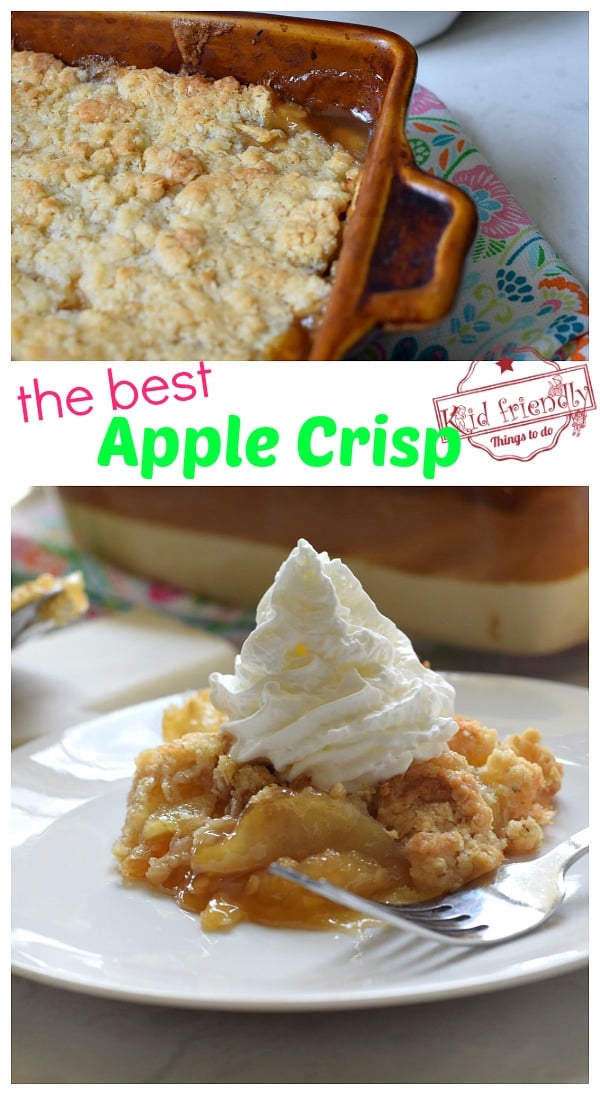 apple crisp recipe with oatmeal