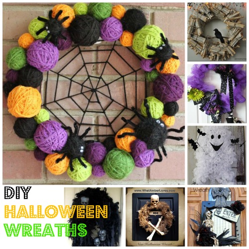 DIY Halloween Wreaths