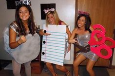 Rock, Paper, Scissors Costume for Halloween