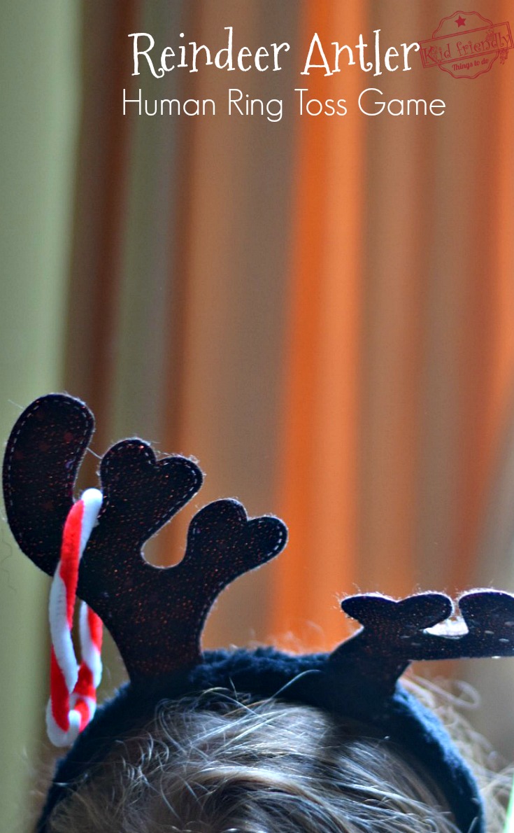 Reindeer Ring Toss Christmas Game 