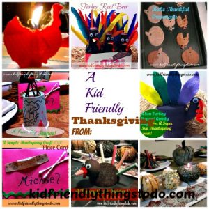 An adorable kid friendly Thanksgiving that any kid would go crazy over! from Kid Friendly Things To Do