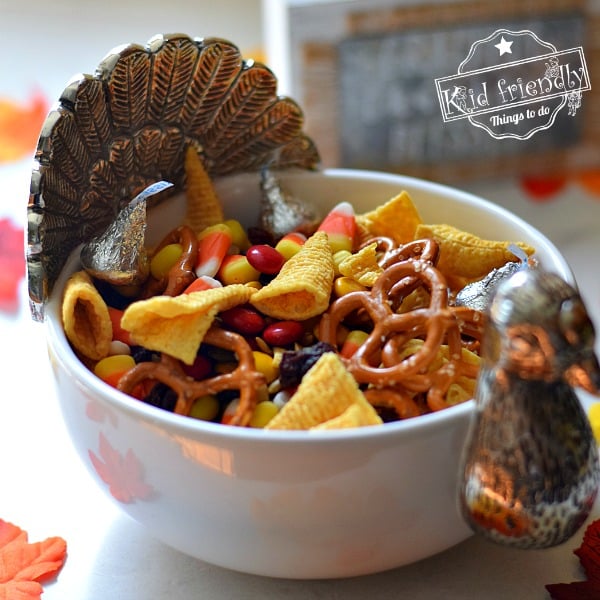 Thanksgiving Blessing Mix Recipe and Printable | Kid Friendly Things To Do