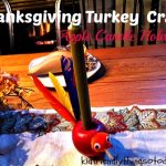 What a fun and cute Thanksgiving candle holder made out of an apple for the kid's or adult table! I love it!