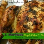 Who has time to marinade a turkey or chicken? This is a great recipe for a no-marinade Thanksgiving! Delicious!