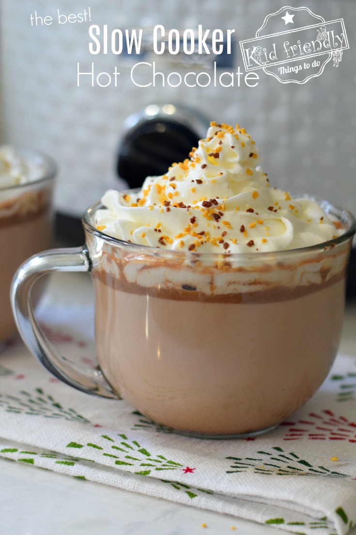 slow cooker hot chocolate recipe 