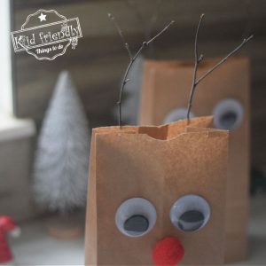 Rudolph Gift Bag Idea for Christmas
