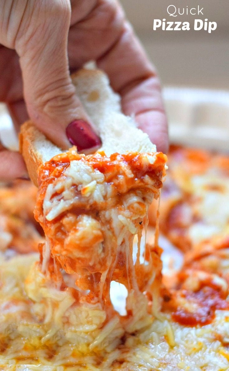 hot pizza dip appetizer