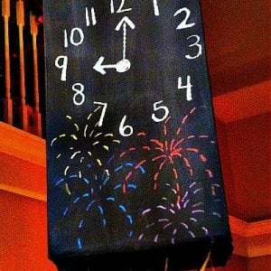 New Years' Eve Piñata and Countdown Idea