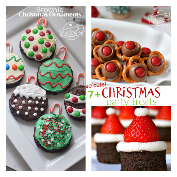 Over 7 Christmas Party Treats {So Cute!} – Kid Friendly Things To Do