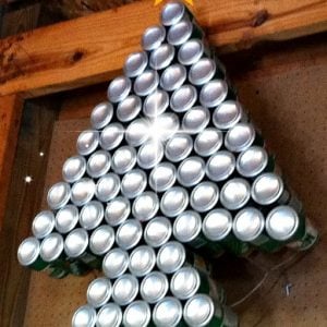 soda can Christmas Tree decoration