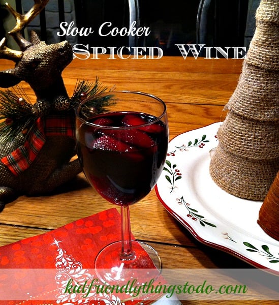 Slow Cooker Mulled Wine Recipe