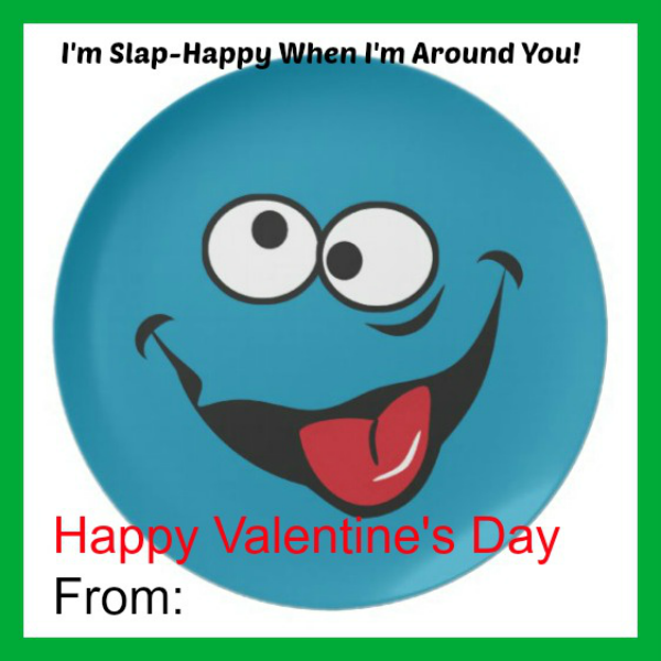 Great idea for Slap Bracelet Valentine's Day - Non-Candy!!! Plus free printable