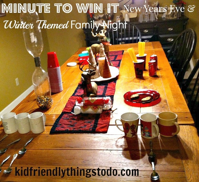 Minute to Win It Game Night