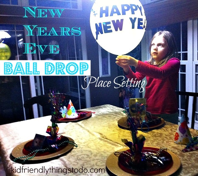 Ball drop Balloon New Year's Eve Table Decoration