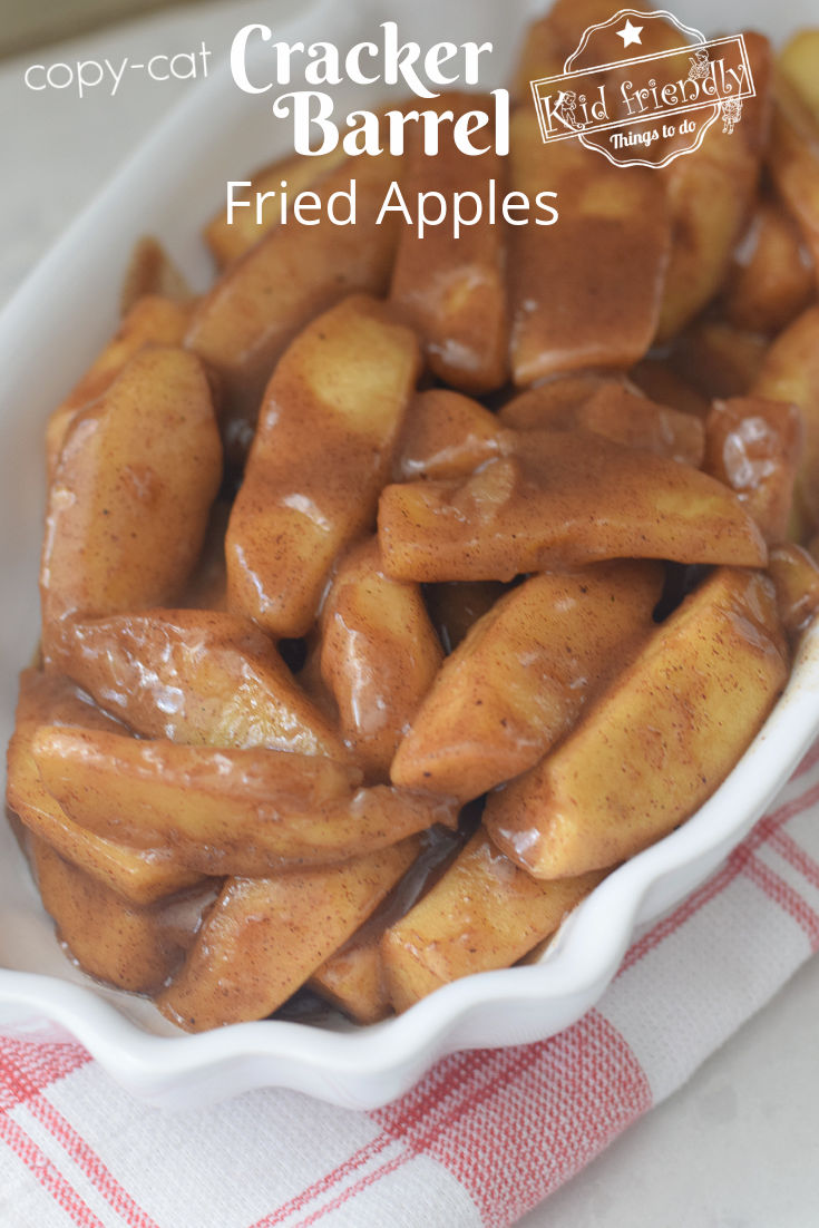 Cracker Barrel Fried Apples - Bowl Me Over