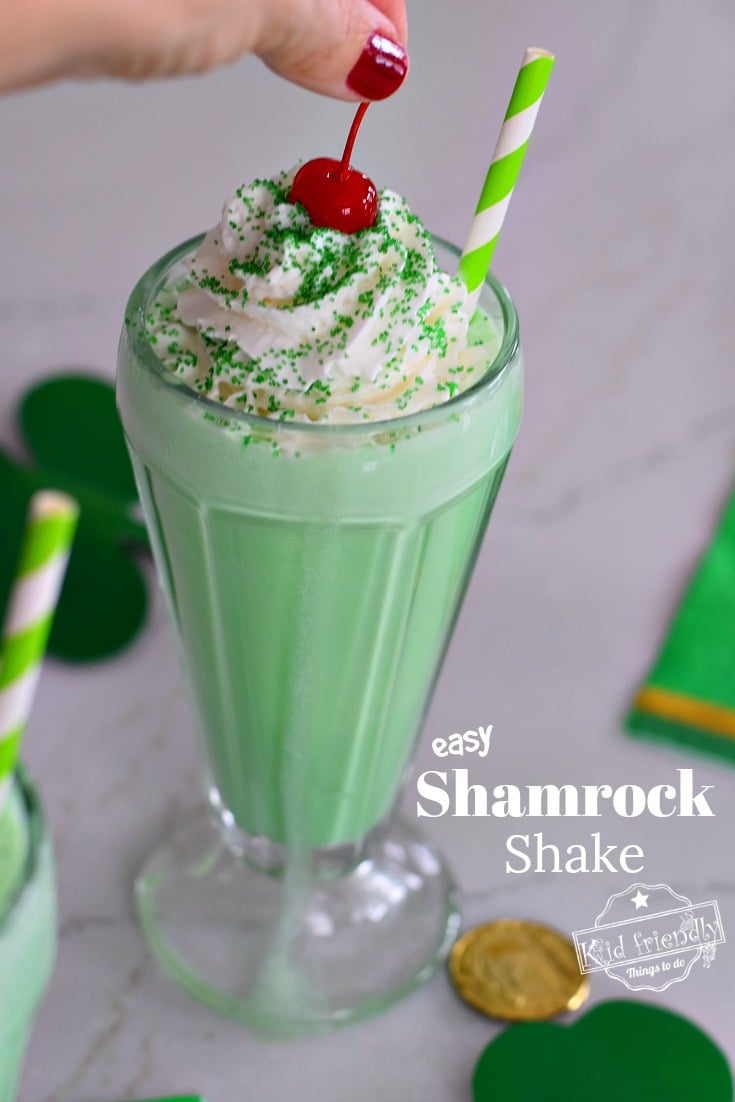 Easy Shamrock Shake Recipe