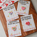 Eraser Valentine Card Craft and Printable