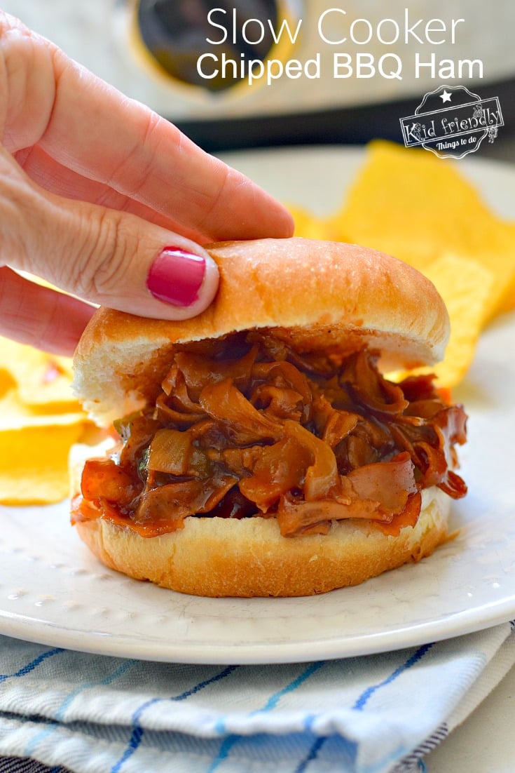 Chipped BBQ Ham - Slow Cooker 