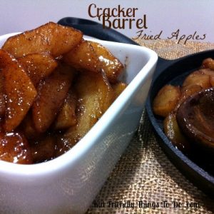 Love Cracker Barrel's Fried Apples! Comfort food at it's finest!