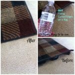 DIY - Fixing a rug that has curled up