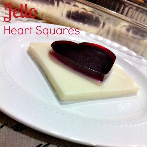 Valentine Jell-O Dessert