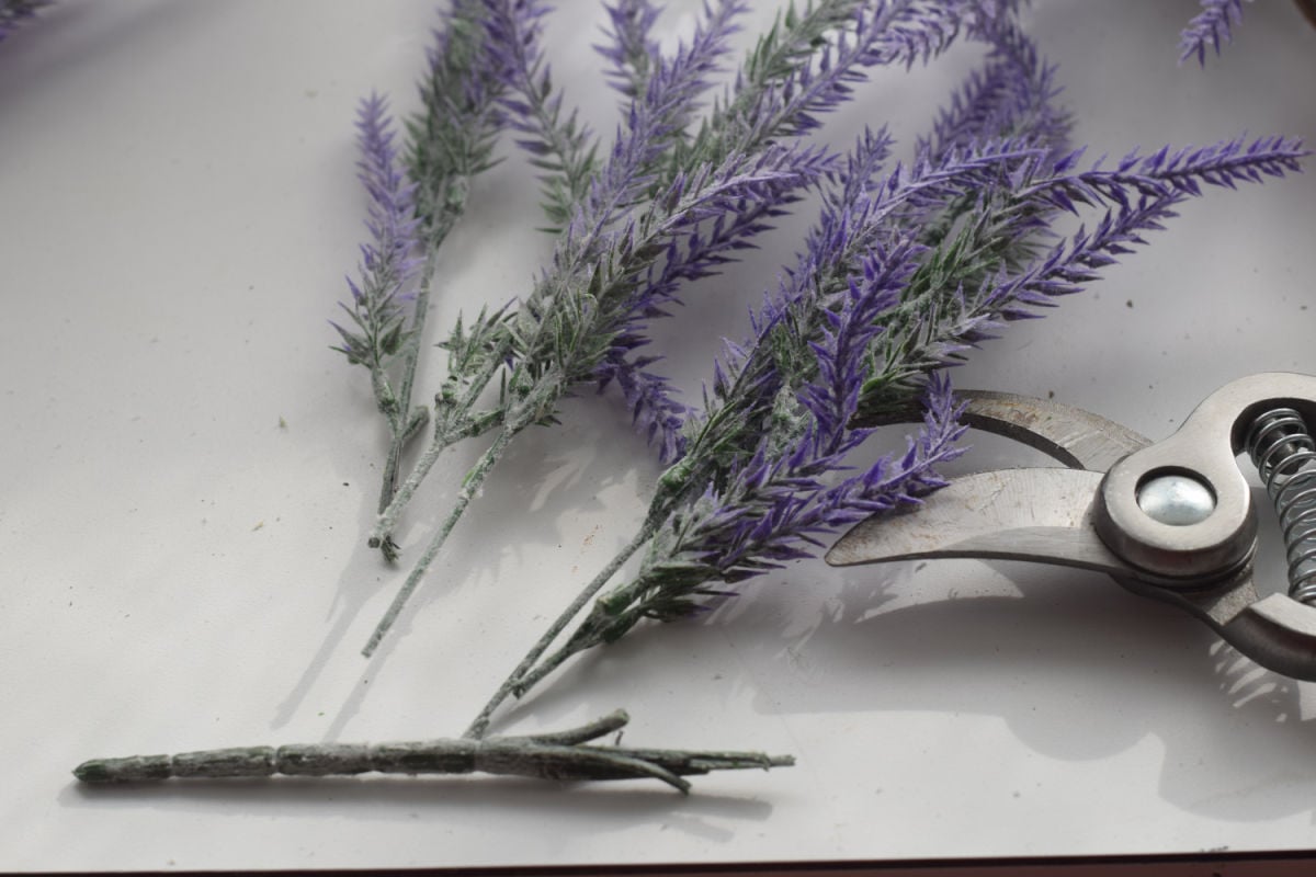 artificial lavender 