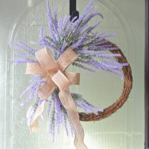 lavender wreath diy