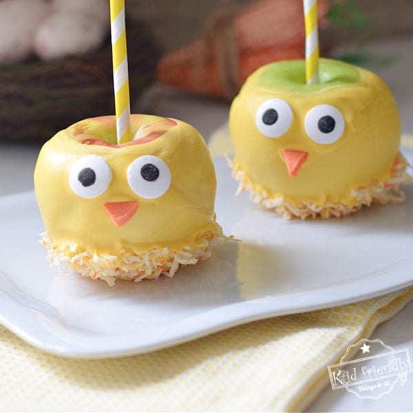 Read more about the article How to Make Chocolate Covered Apple Chickens {Party Treats}
