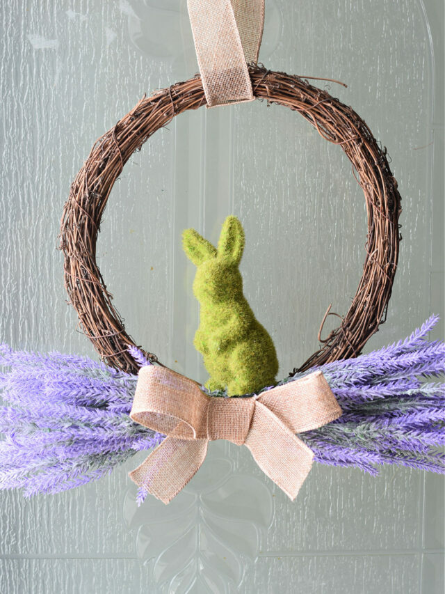 DIY Easy to Make Easter Wreath – Story