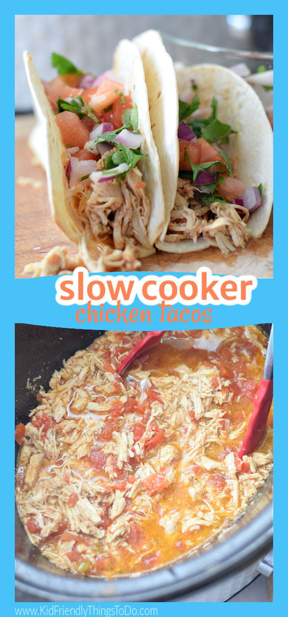 slow cooker chicken tacos 