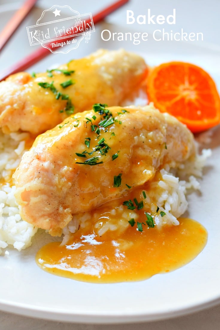 Baked Orange Chicken Recipe {The Best!} | Kid Friendly ...