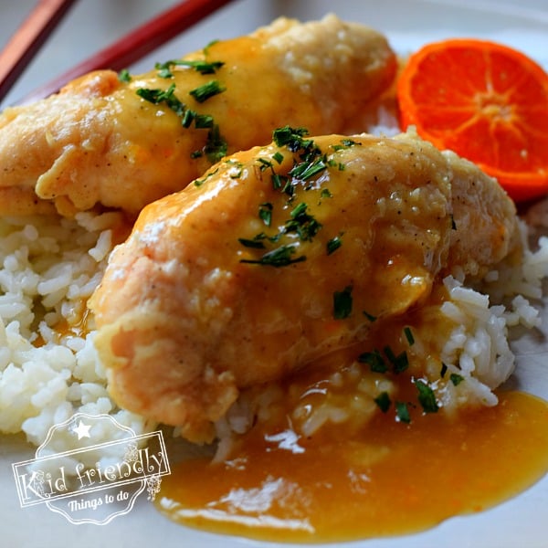 orange chicken recipe healthy