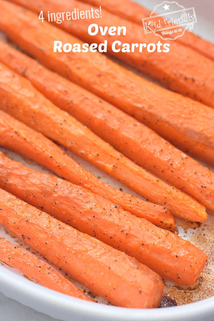 oven roasted carrots 