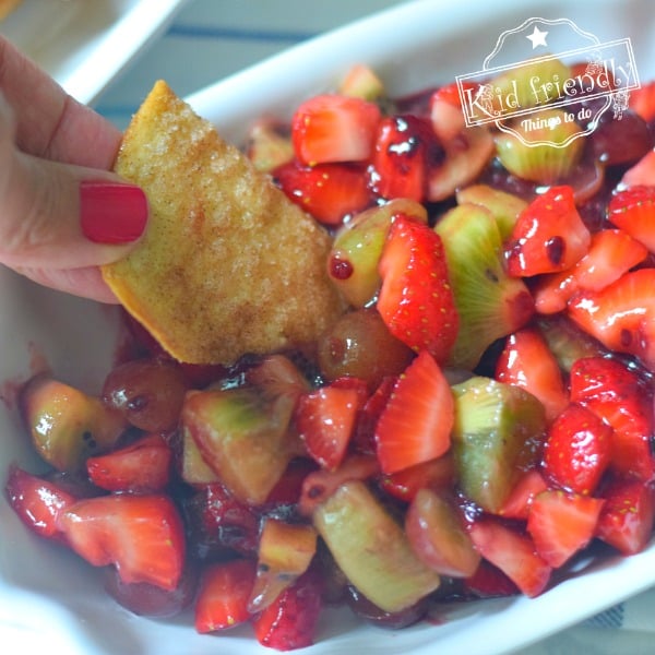 Fruit Salsa With Cinnamon Chips Recipe | Kid Friendly Things To Do
