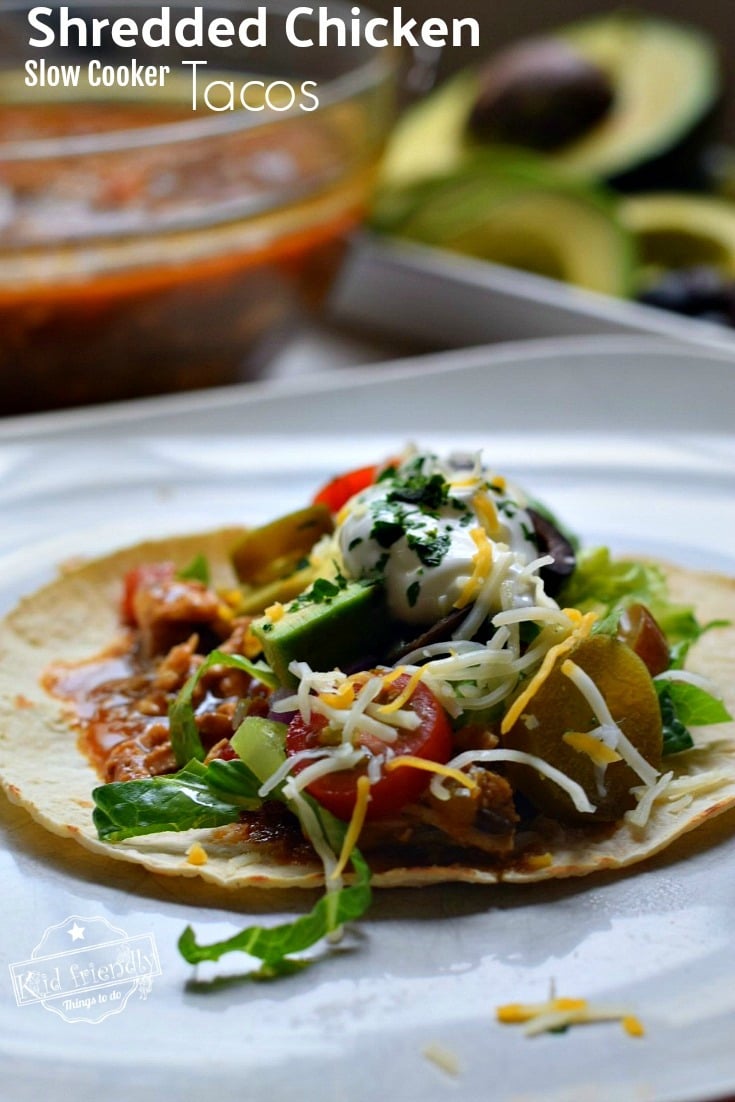 Chicken Tacos for a crowd 