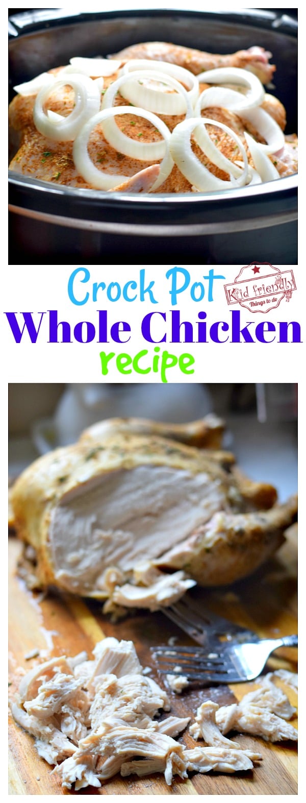 Moist Crock Pot Whole Chicken Recipe 