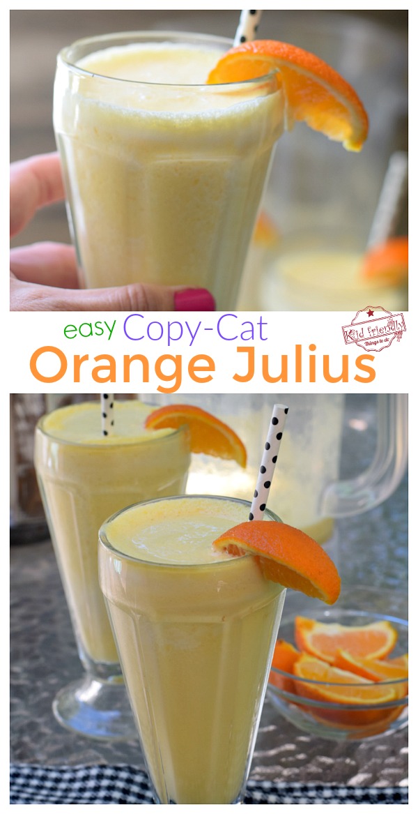 orange julius recipe