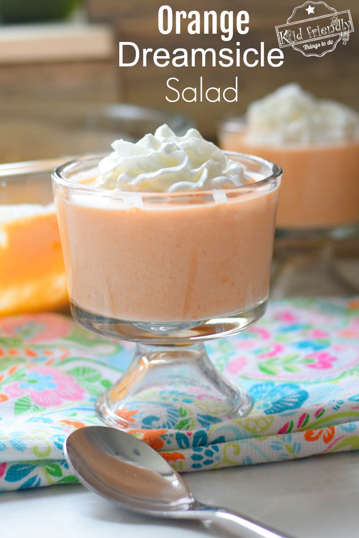 Orange Dreamsicle Jello Salad Recipe (with Video)