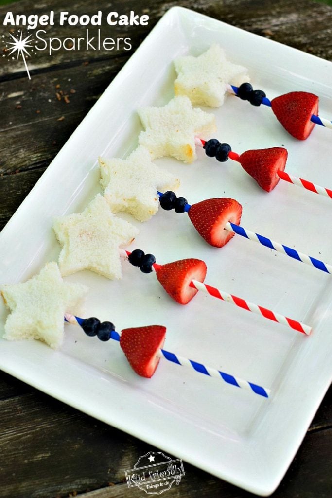Red White and Blue Snacks for 4th of July