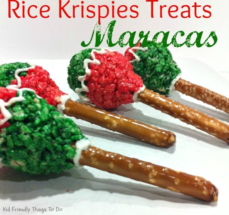 How To Make Rice Krispies Treats Maracas