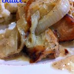 Vidalia Onion Sauce Recipe - perfect on just about anything you want to put it on! Delicious on grilled pork and steak!
