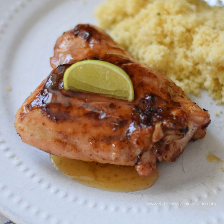 grilled lime chicken thighs